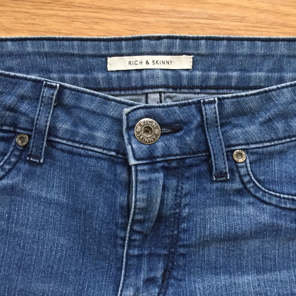 Rich & Skinny Jeans Skinny Leg Jeans Size 28 - Picture 4 of 10